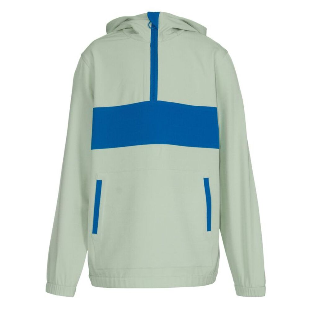 Univibe Big Boys Andrews Stretch Grid Ripstop 1/4 Zip Pullover Hoodie